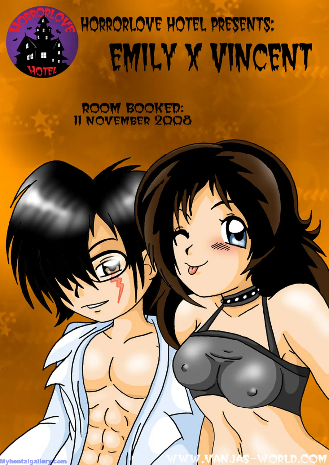 Horrorlove Hotel - Emily x Vincent porno comics