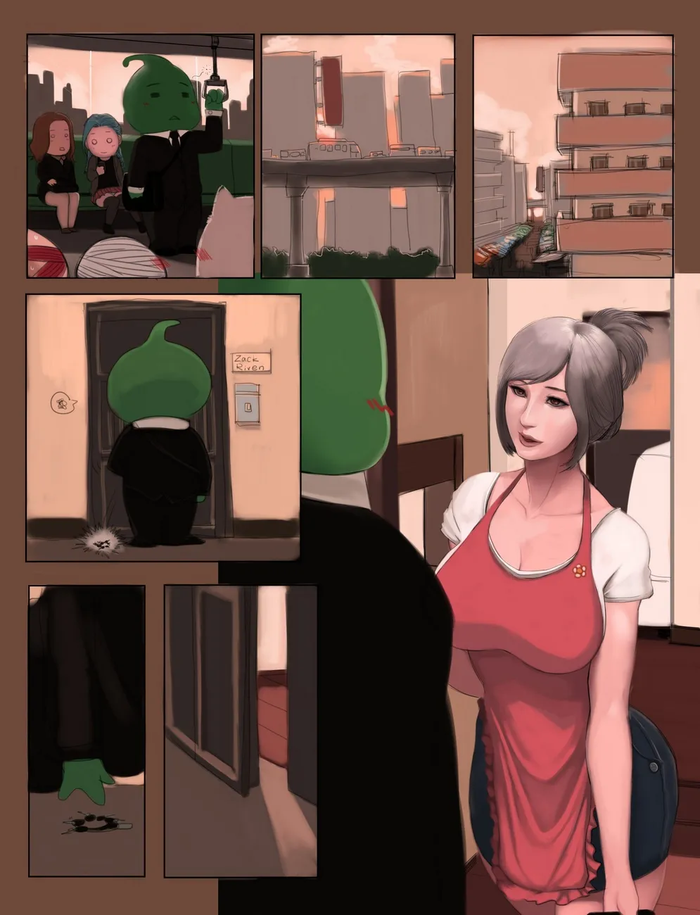 Family Time (New Version) porno comics Cover