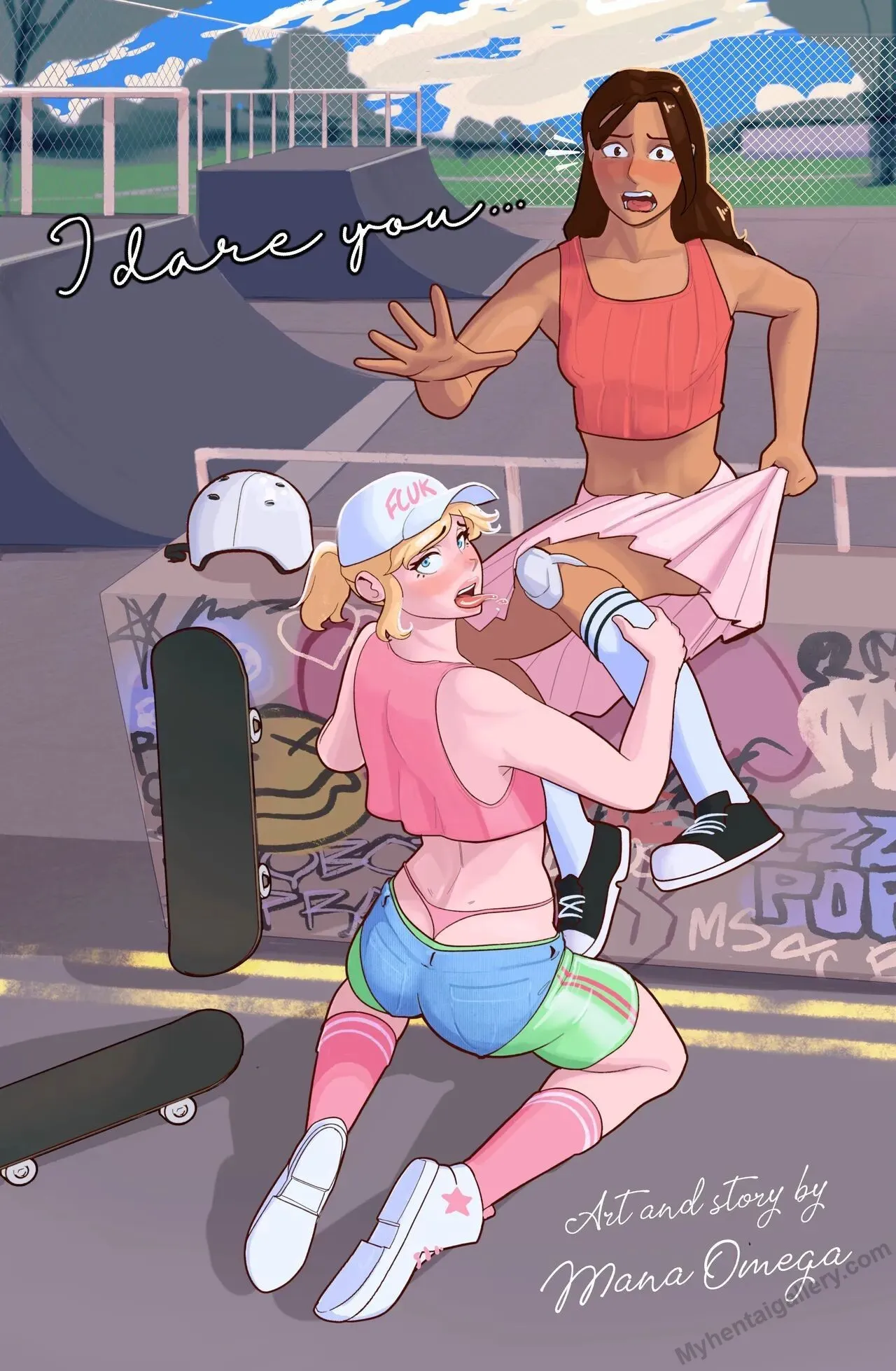 I Dare You porno comics Cover