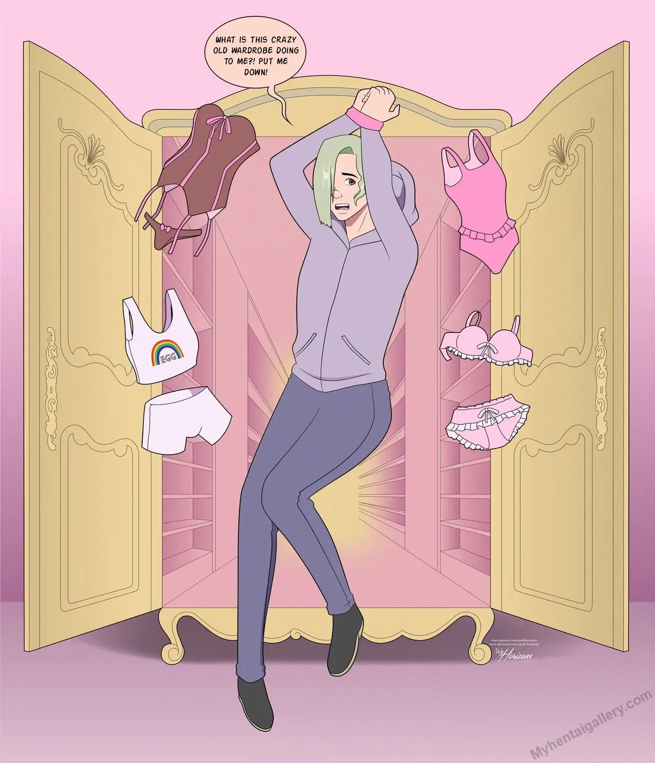 Magical Closet porno comics