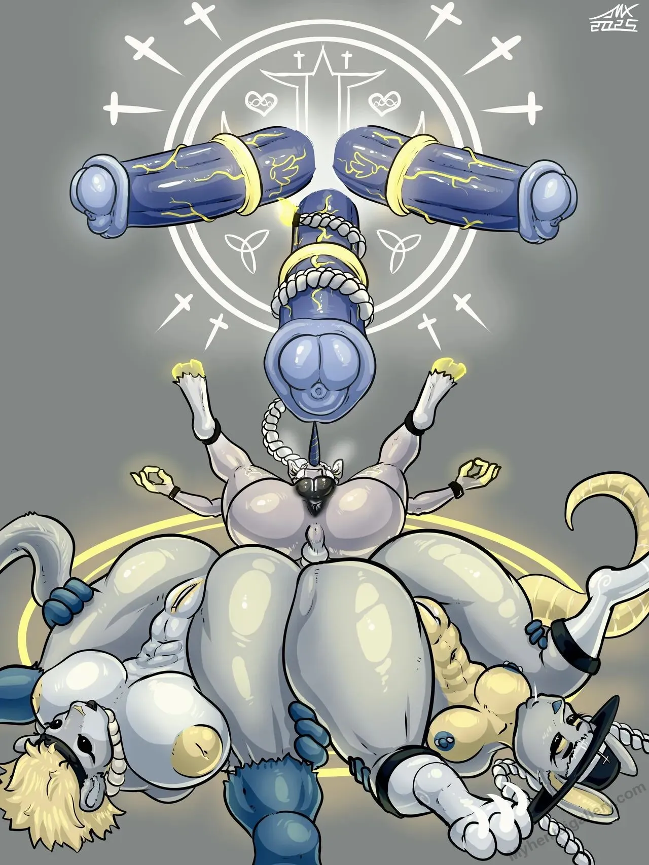 Divine Help Ritual porno comics Cover