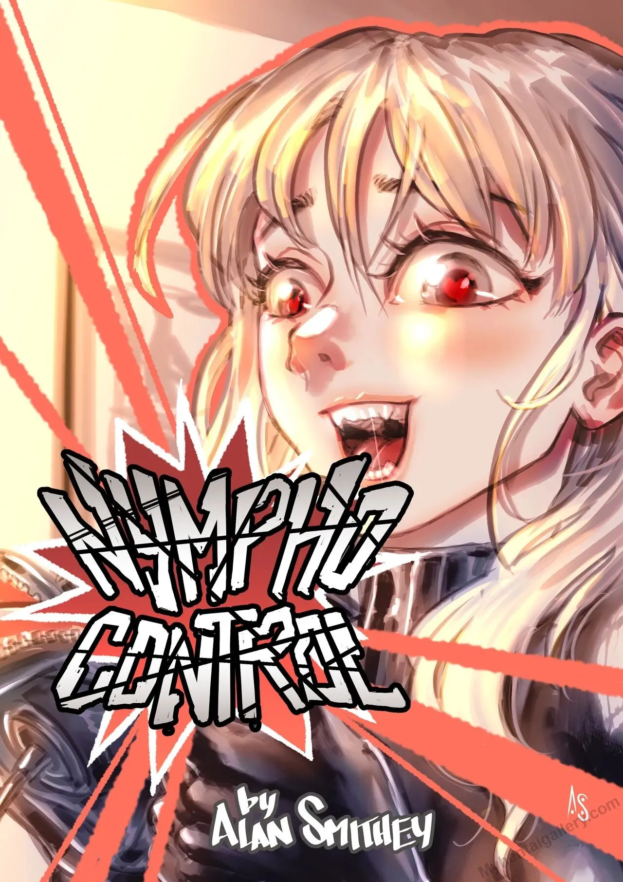 Nympho Control porno comics Cover