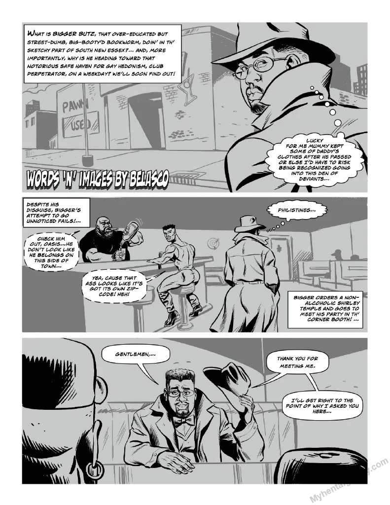 Words 'N' Images - When Bigger Met Boo! porno comics
