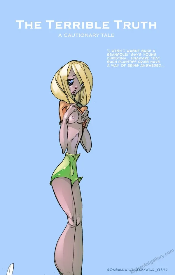 The Terrible Truth - A Cautionary Tale porno comics Cover