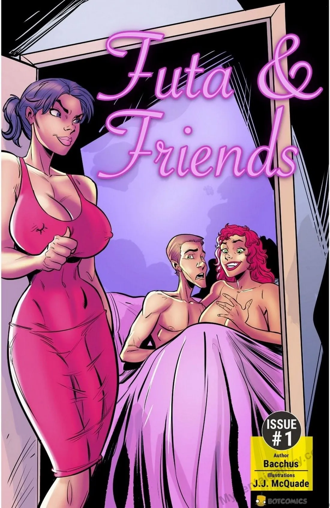 Futa & Friends porno comics Cover