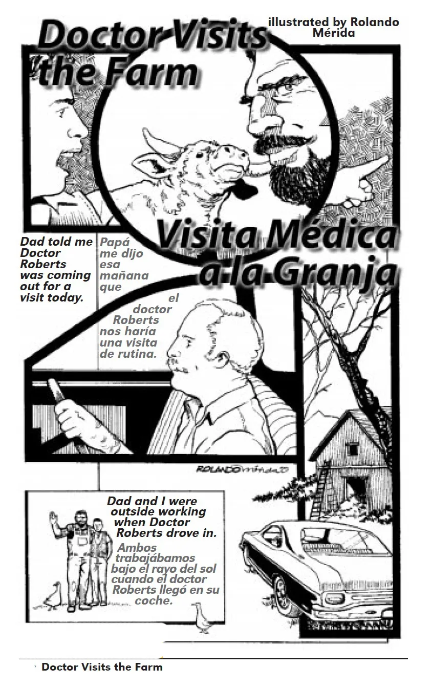 Visiting The Farm 1 porno comics Cover