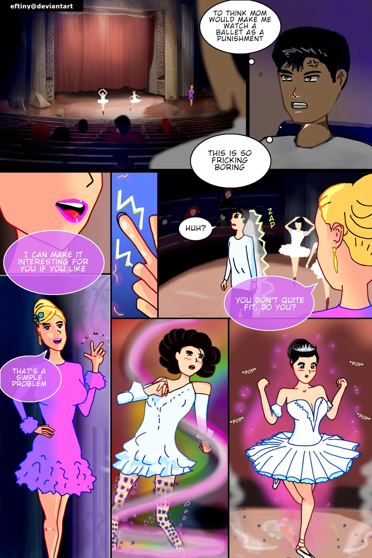 The Sugar Plum Ballerina porno comics