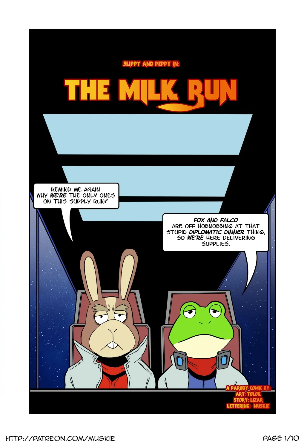The Milk Run porno comics