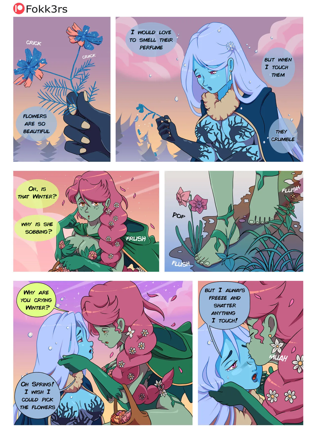 Winter Garden porno comics Cover