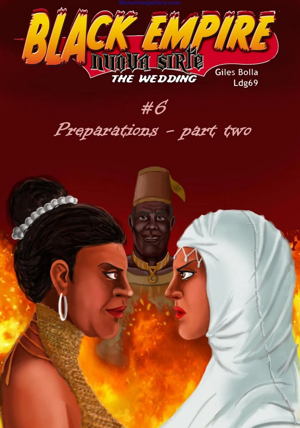 Black Empire New Sirte - The Wedding 6 porno comics