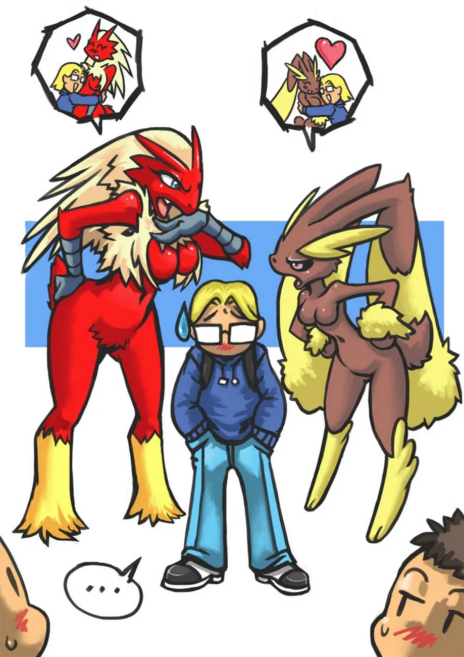 Lopunny Vs Blaziken porno comics
