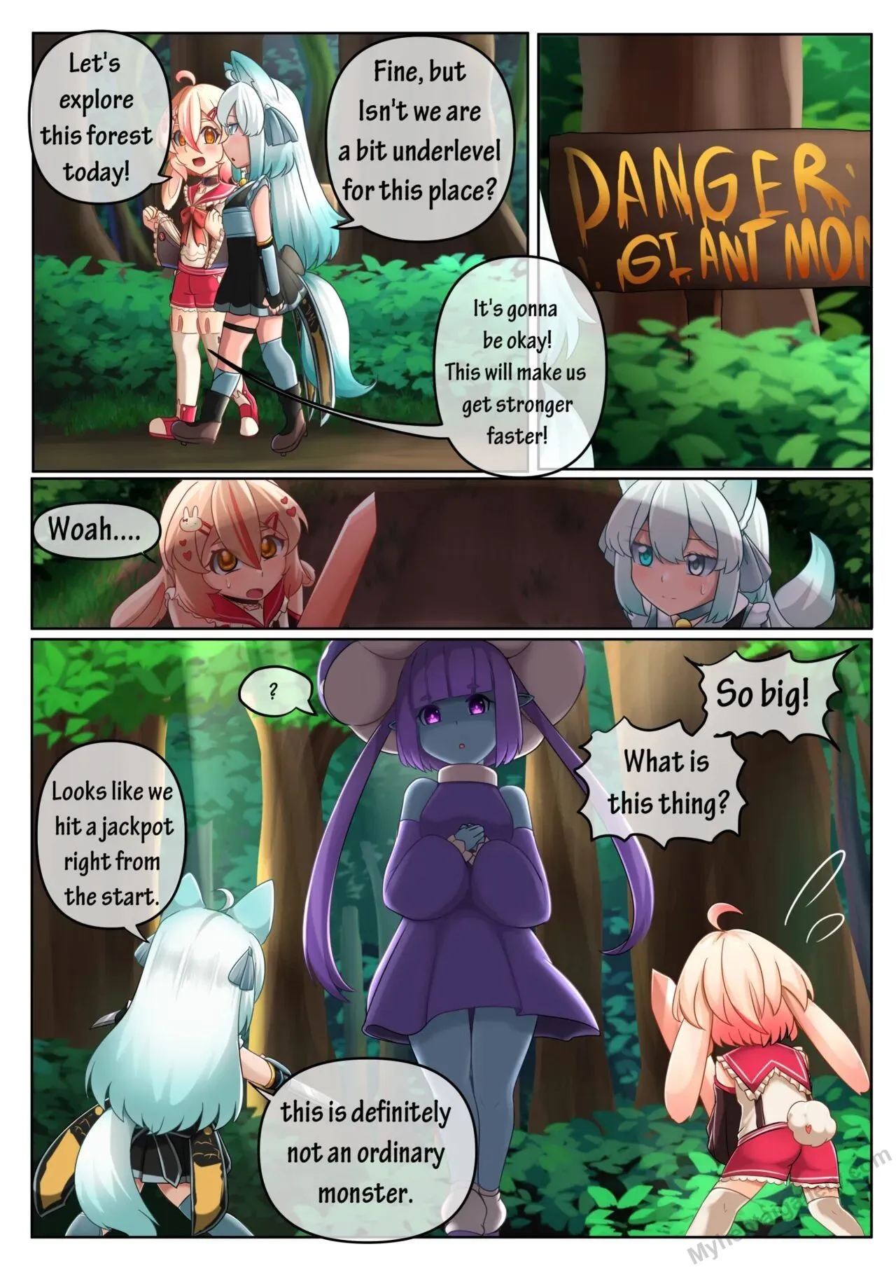 Mushroom Monster porno comics Cover