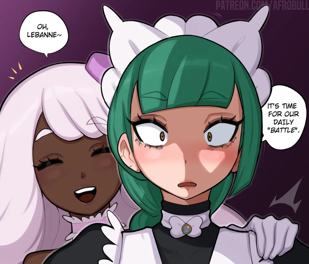 Jacinthe Vs Lebanne porno comics Cover