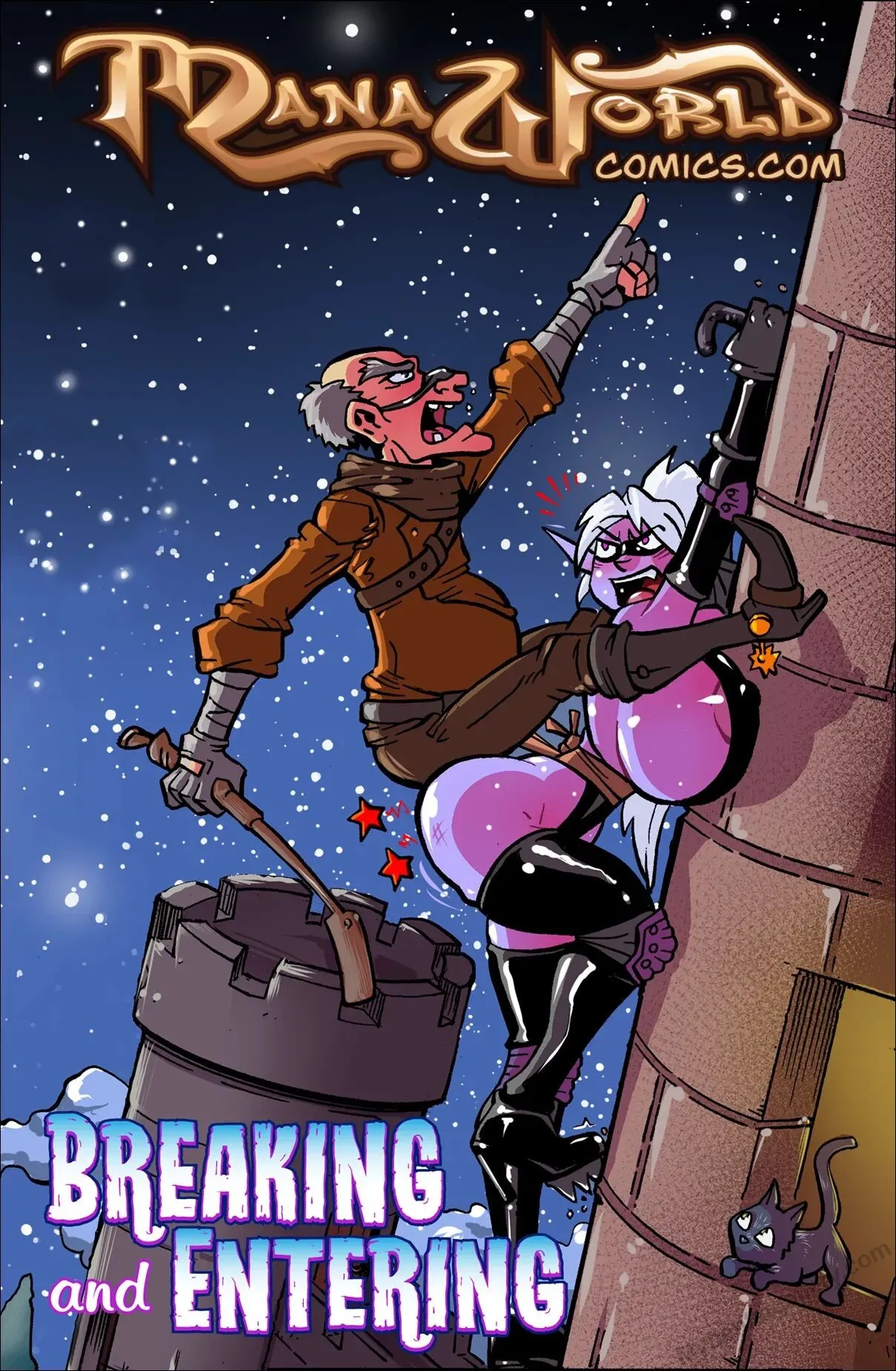 Breaking And Entering porno comics Cover