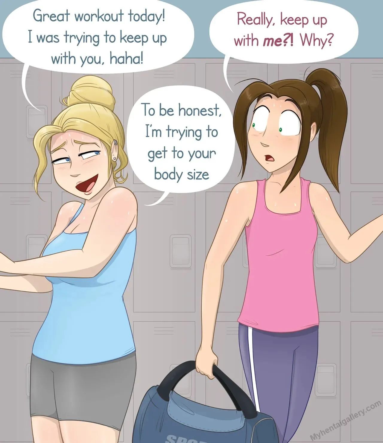 Body Positivity porno comics Cover