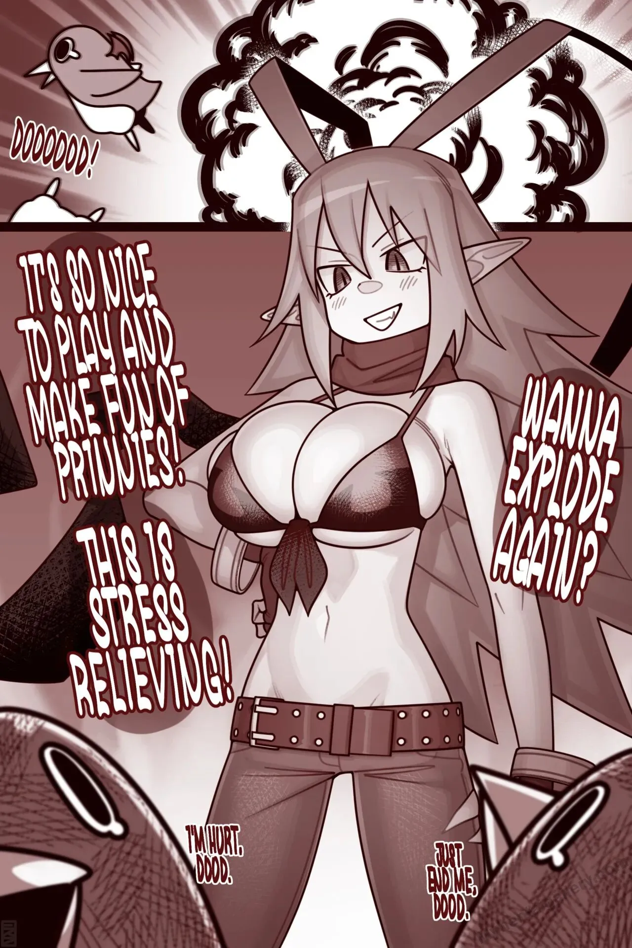 Girl Laharl Zuri porno comics
