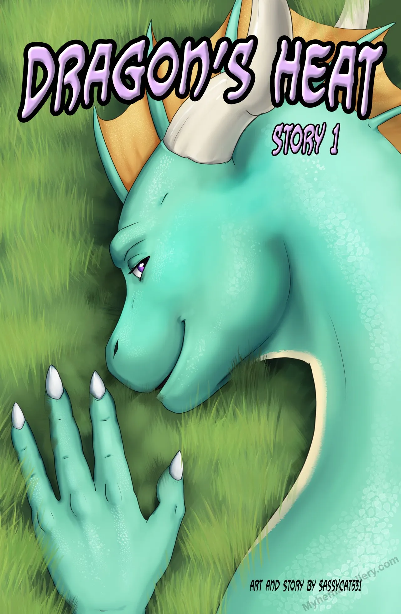 Dragons Heat 1 - Nomad porno comics Cover