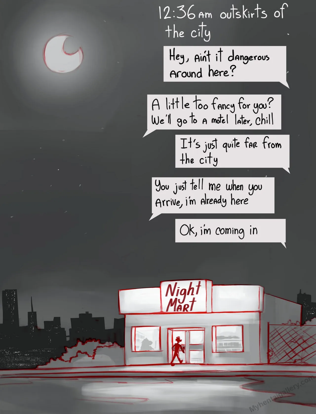 Midnight Hook porno comics Cover