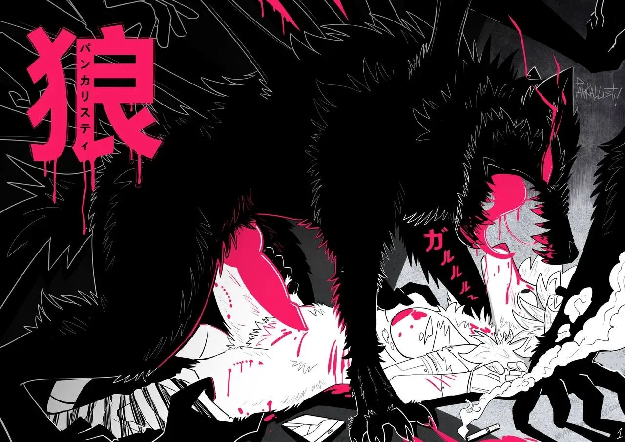 The Wolf porno comics Cover
