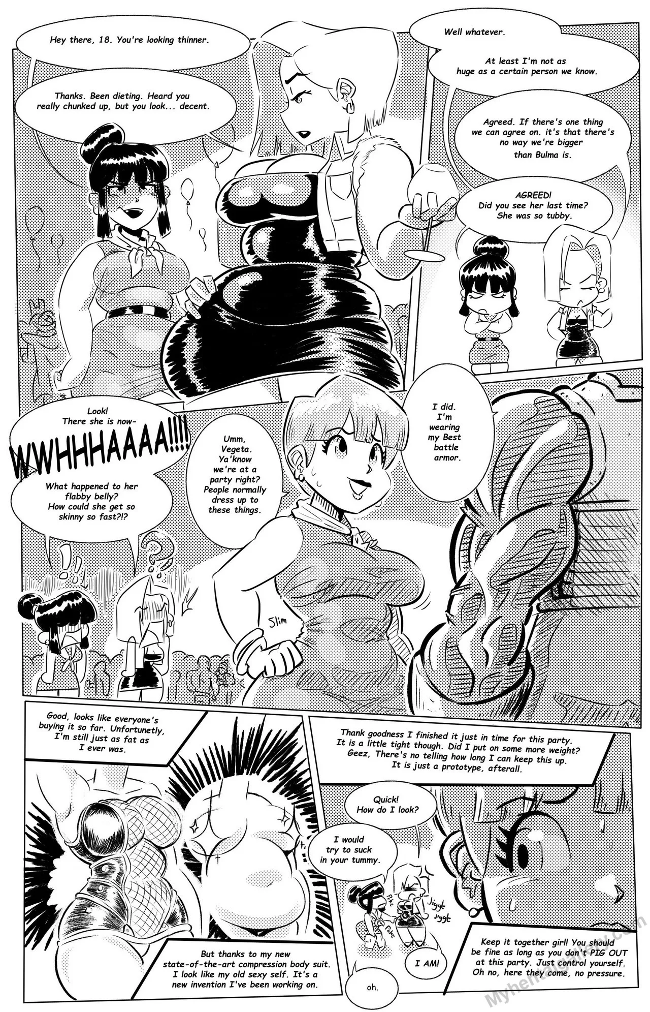 Chunking Up porno comics