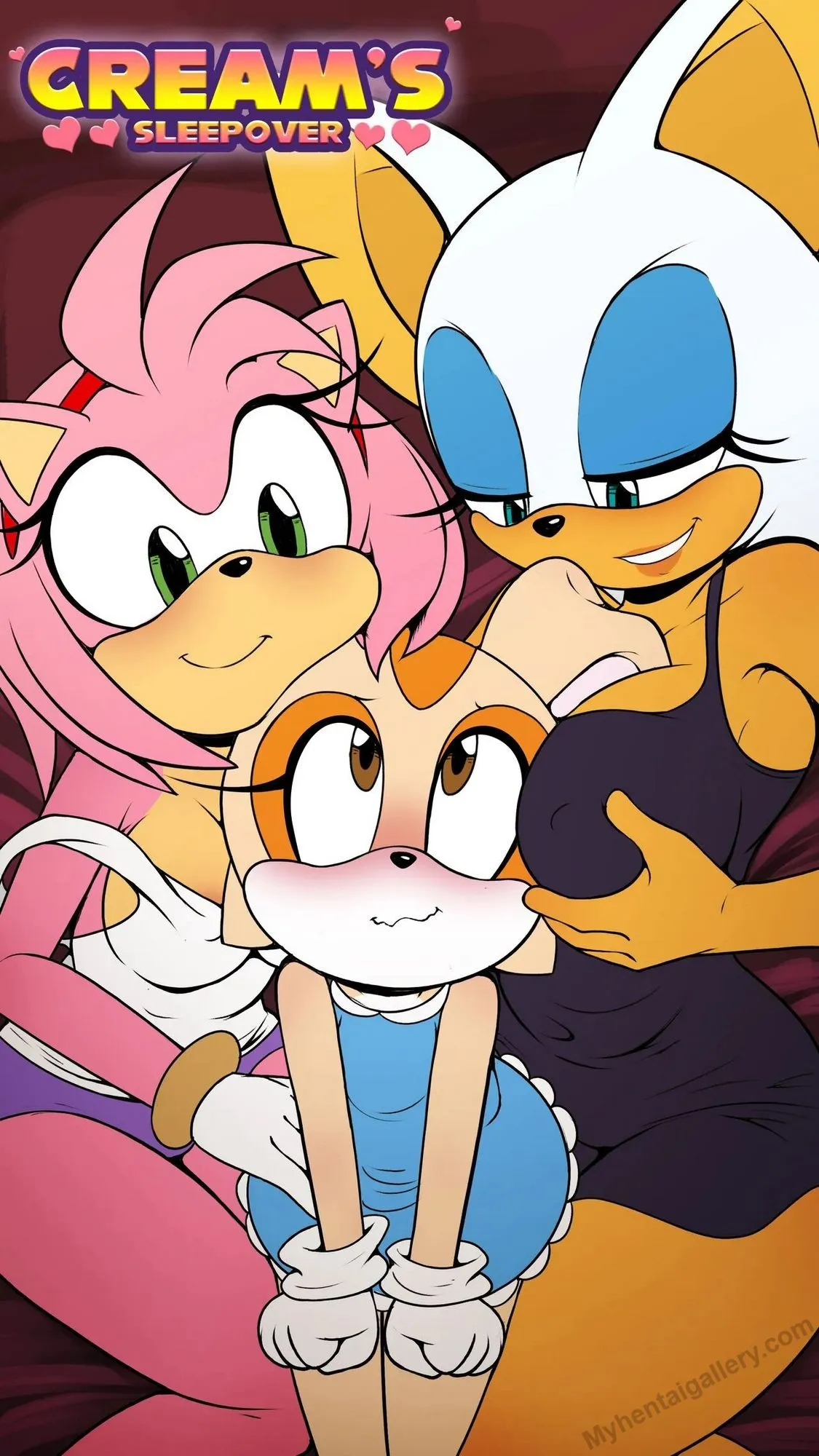 Cream's Sleepover porno comics Cover