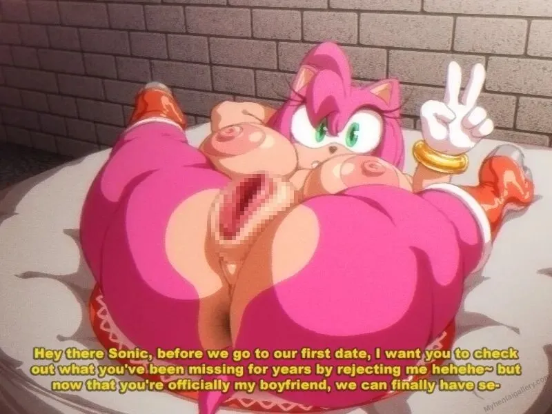 Amy Rose Mating Pressed By BBC porno comics Cover