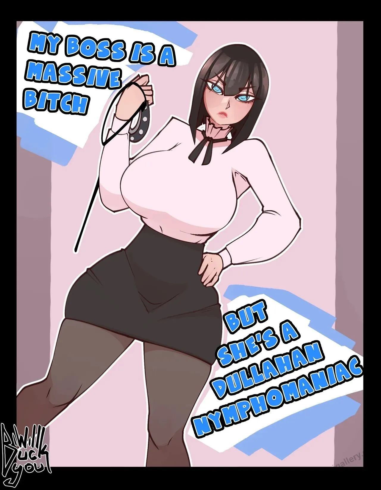 My Boss Is A Massive Bitch But She's A Dullahan Nymphomaniac 1 porno comics Cover