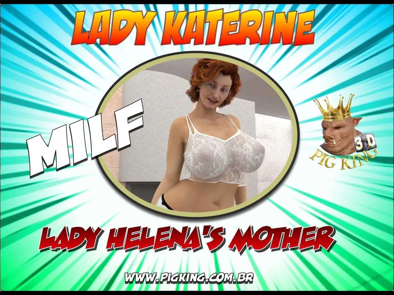 Lady Helena's Mother porno comics Cover