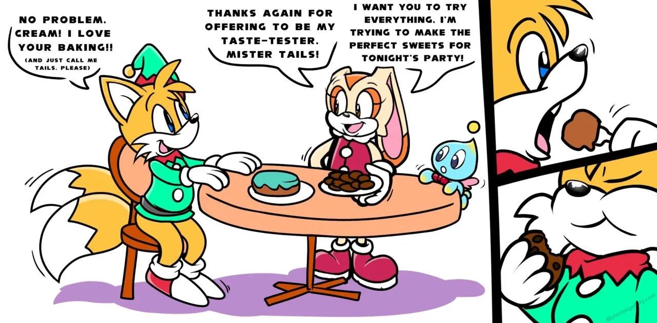 Taste Tester Tails porno comics