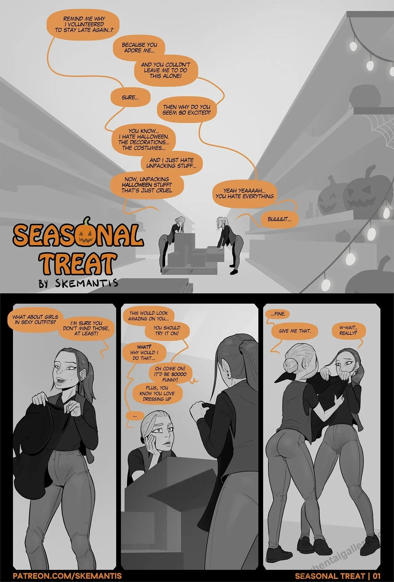 Seasonal Treat porno comics