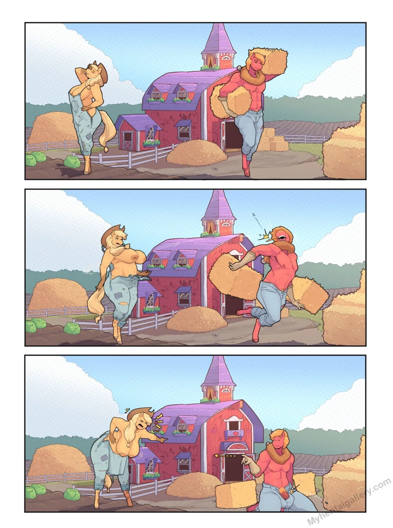 Working On A Farm porno comics