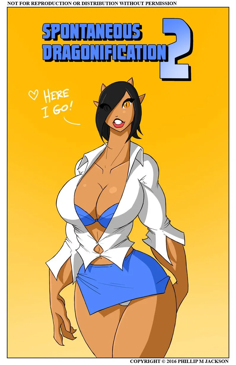 Spontaneous Dragonification 2 porno comics Cover