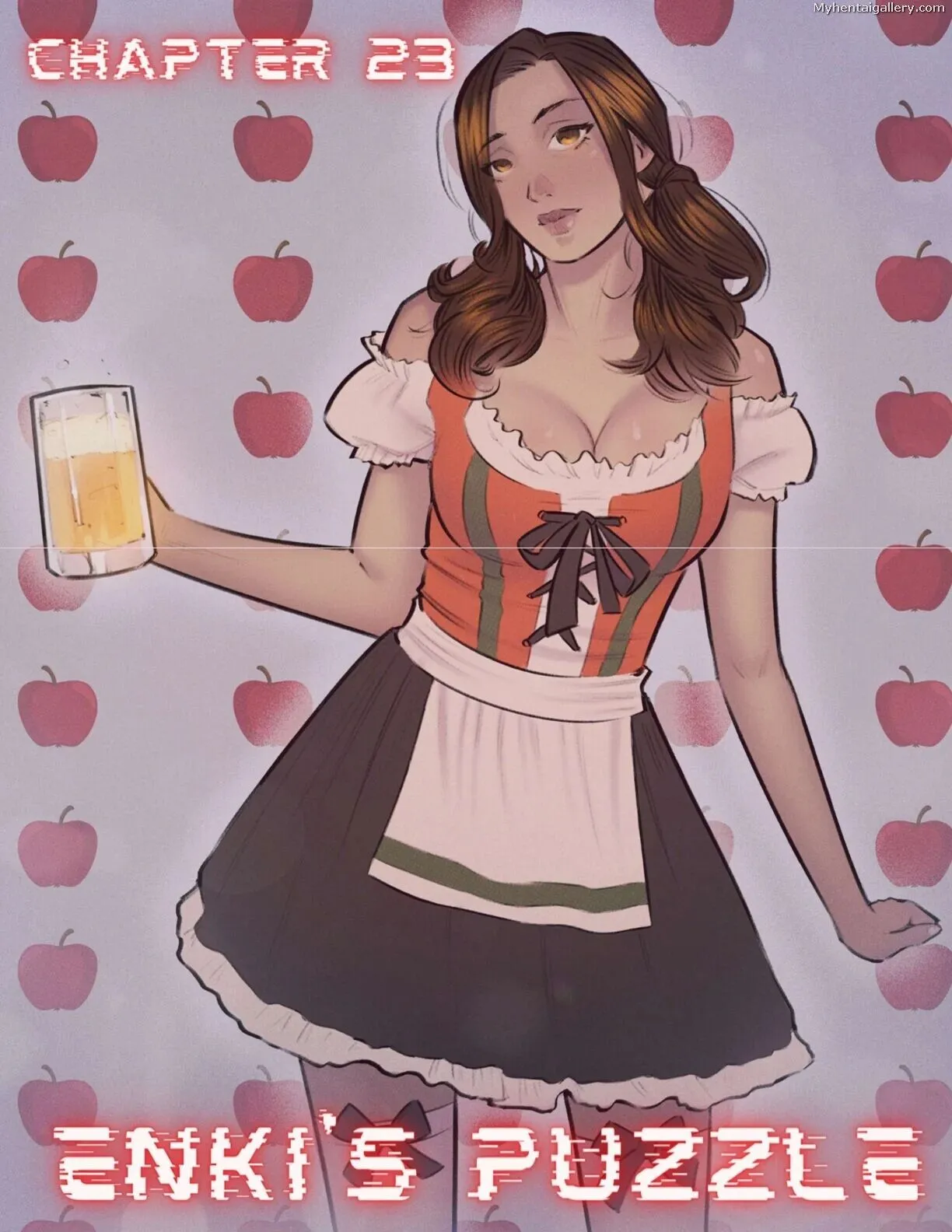 Enki's Puzzle 23 porno comics Cover