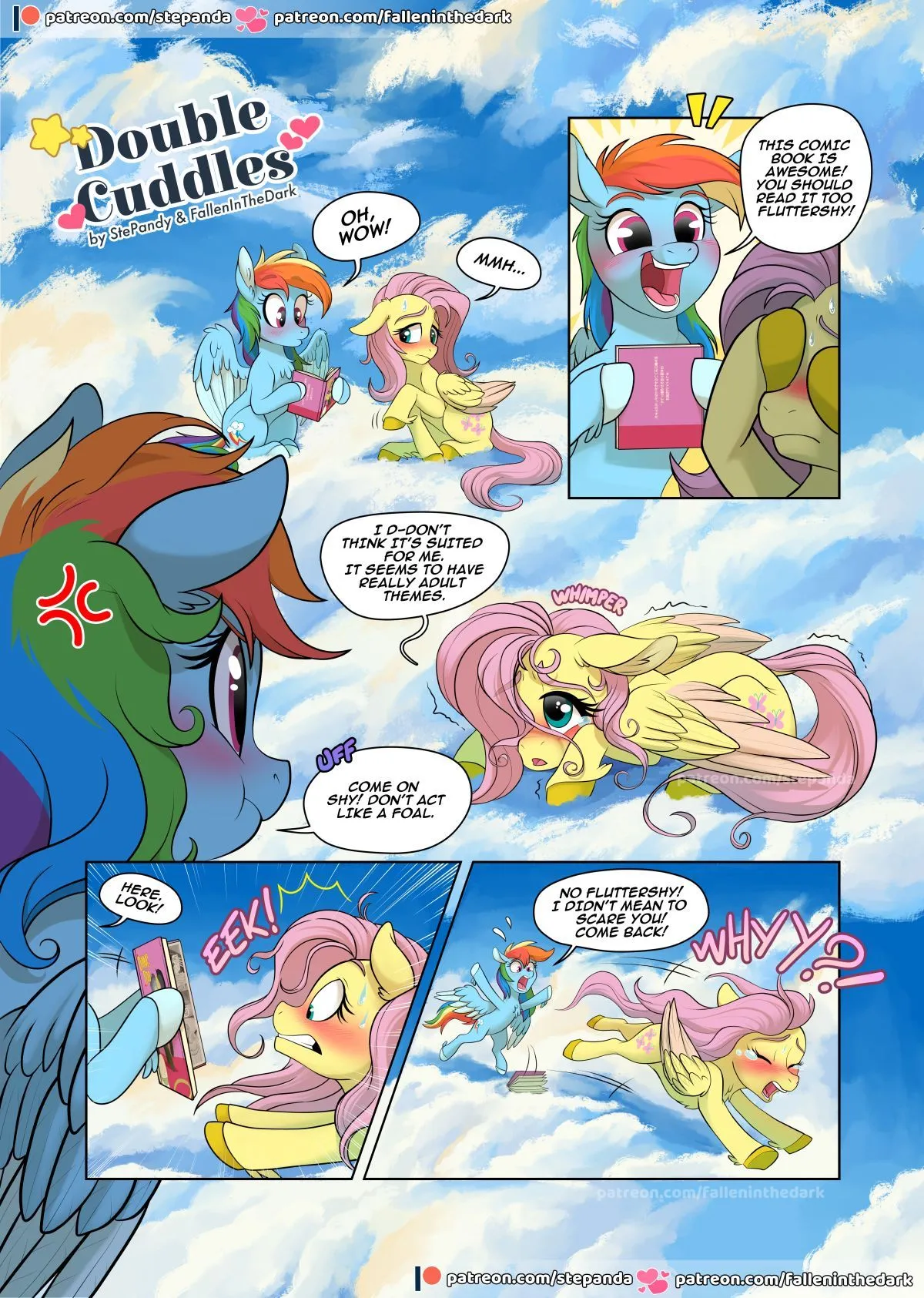 Double Cuddles porno comics Cover