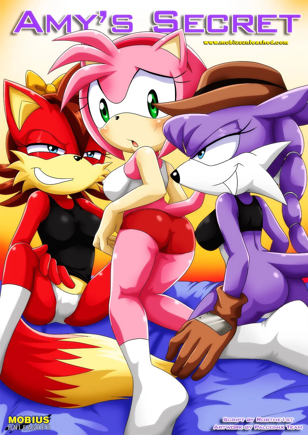Amy's Secret porno comics Cover