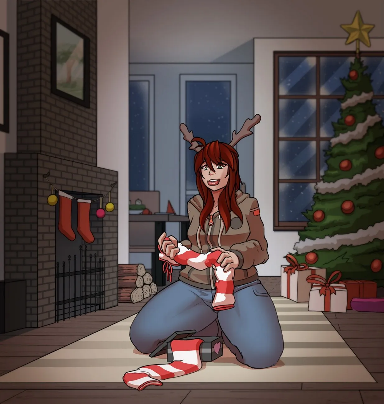 Christmas Surprise porno comics