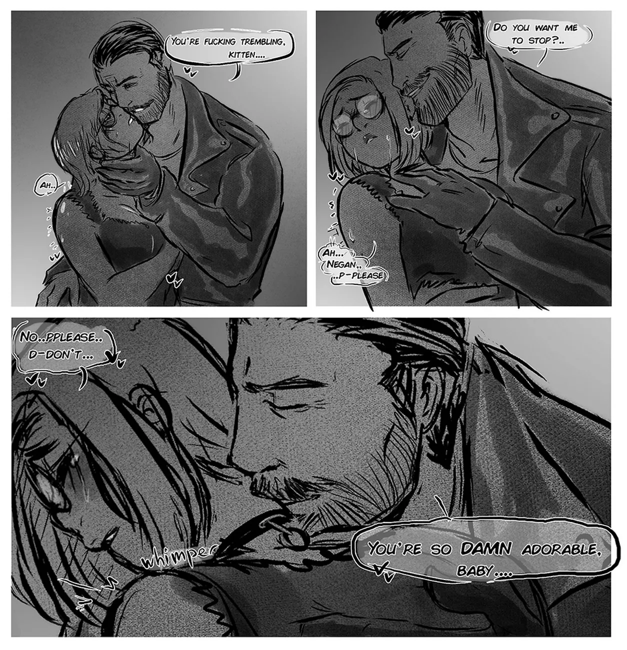 Wet porno comics
