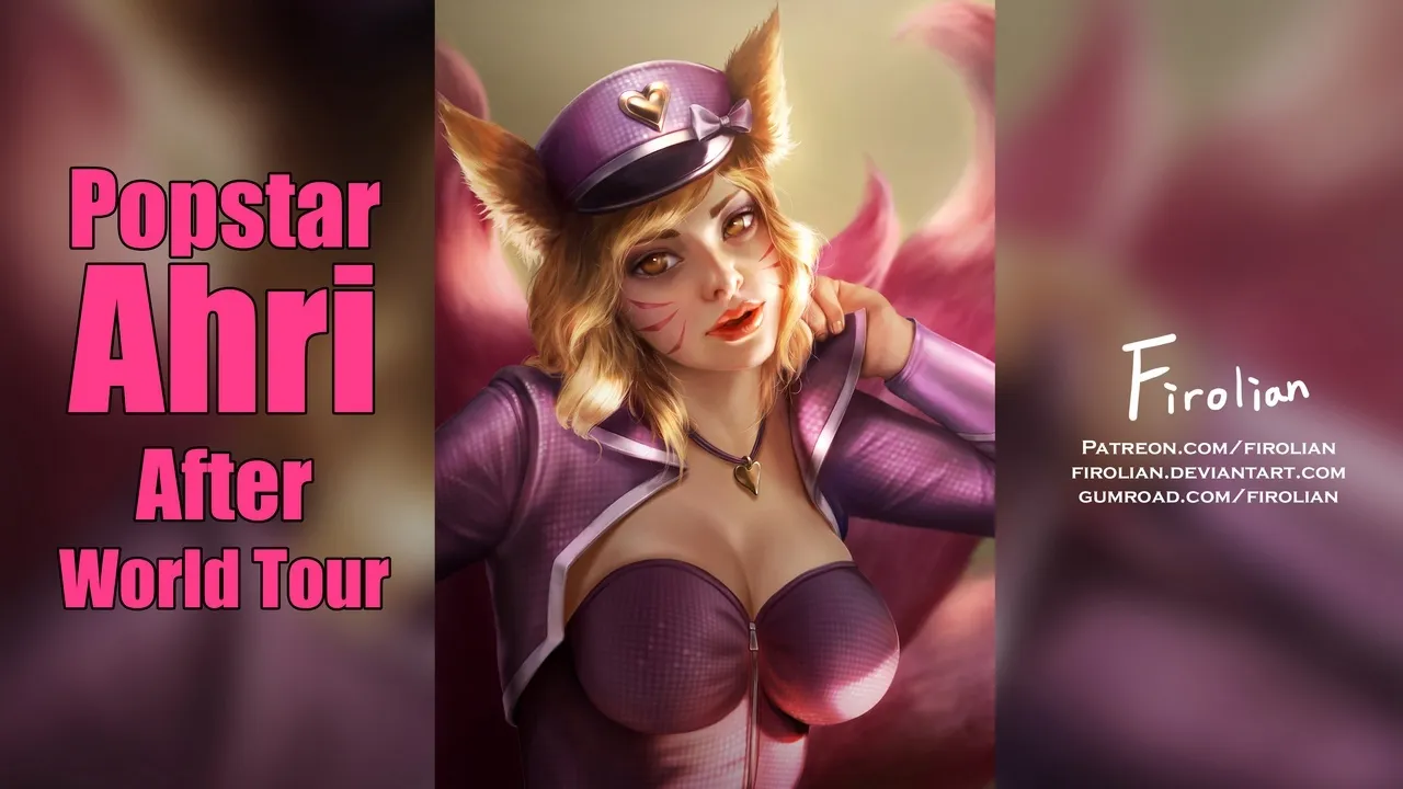 Popstar Ahri After World Tour porno comics