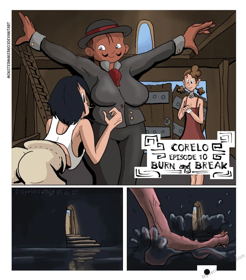 Corelo 10 - Burn And Break porno comics
