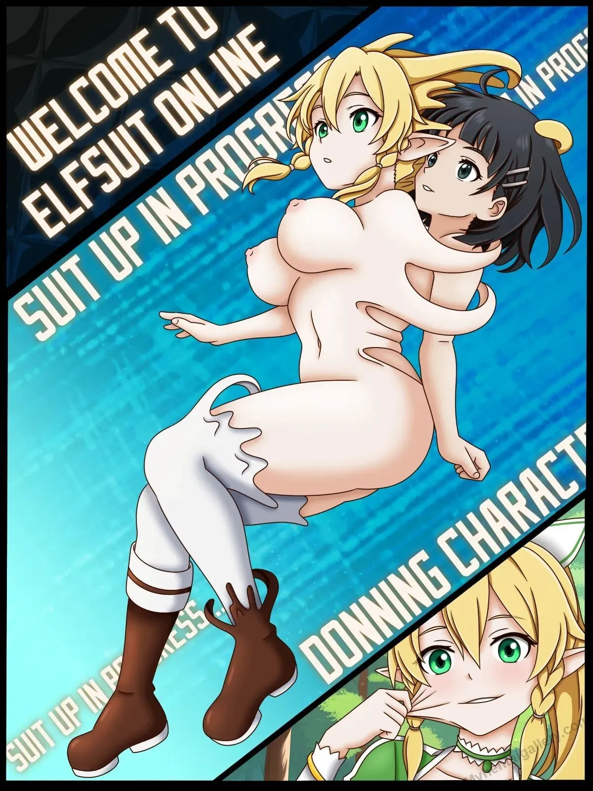 Elfsuit Online porno comics Cover