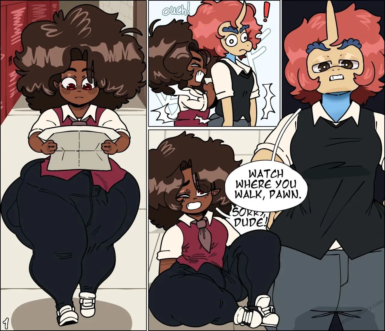 Dio's First Day porno comics