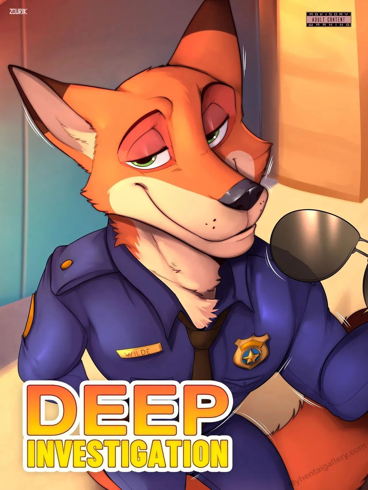 Deep Investigation porno comics Cover