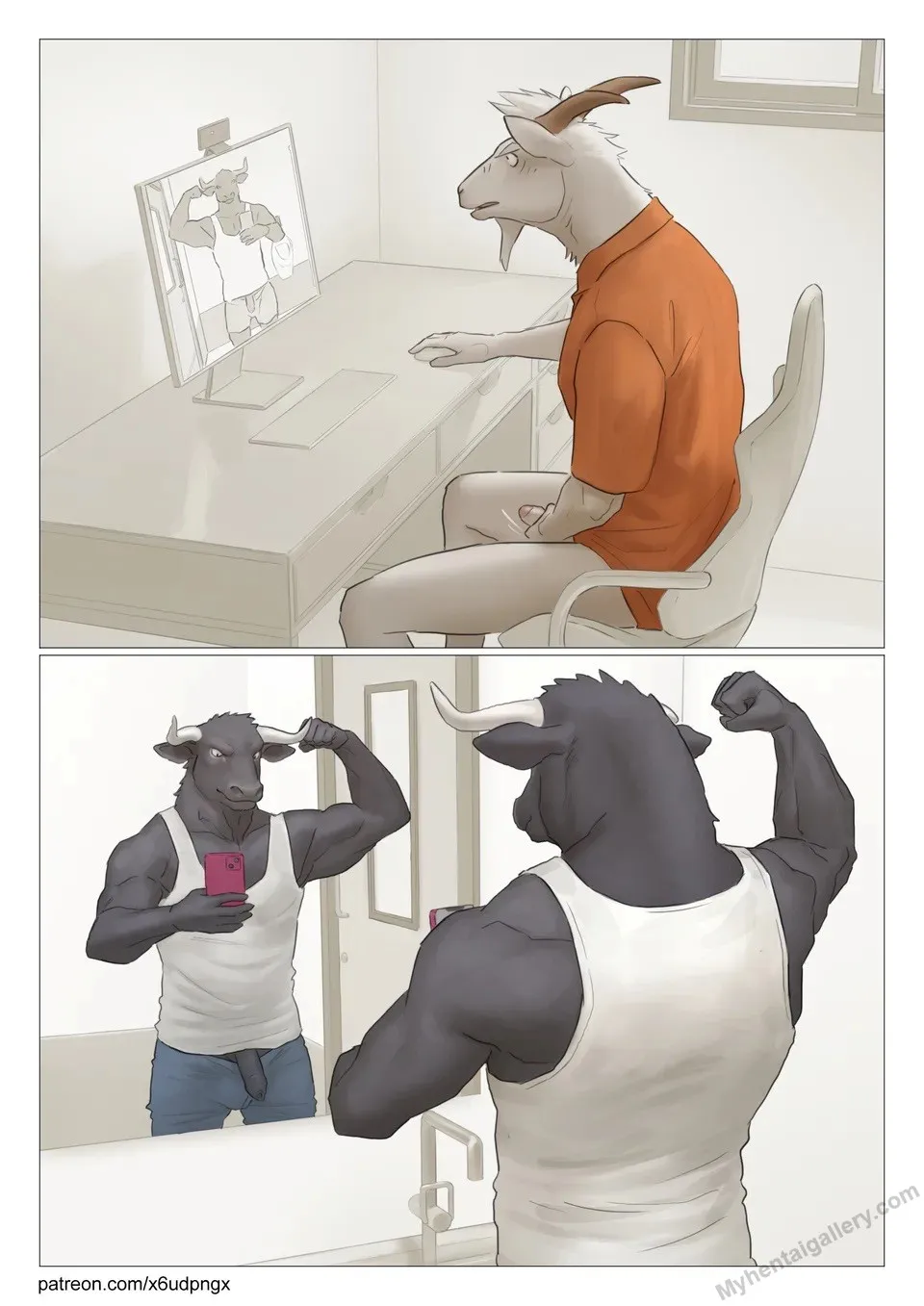 Video Chat porno comics