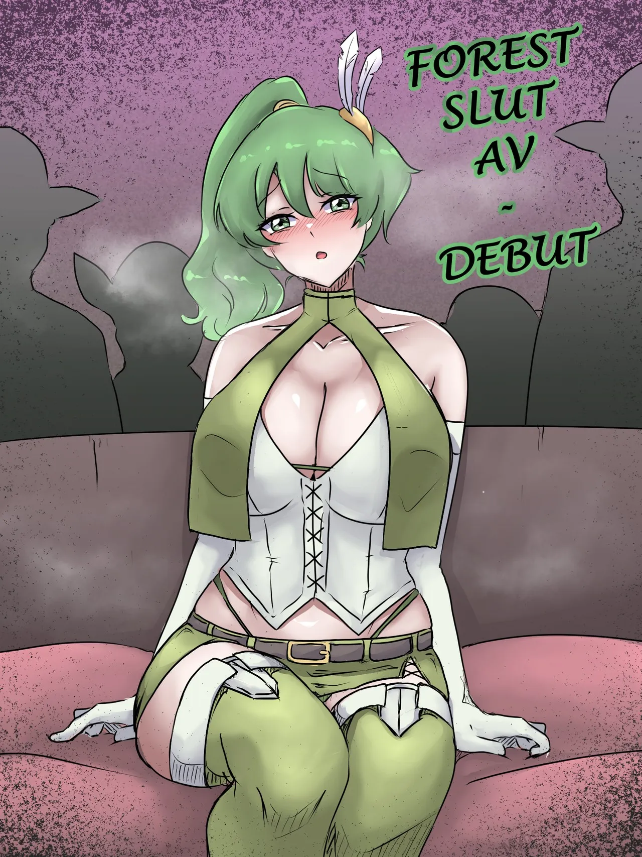 Forest Slut AV Debut porno comics Cover