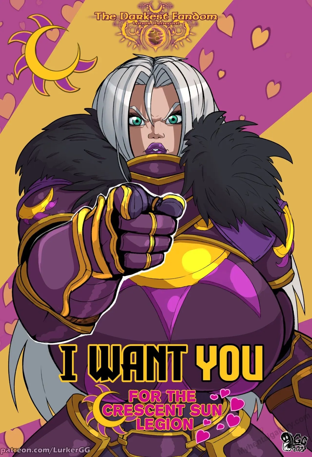 The Darkest Fandom - Lunar Renewal porno comics Cover