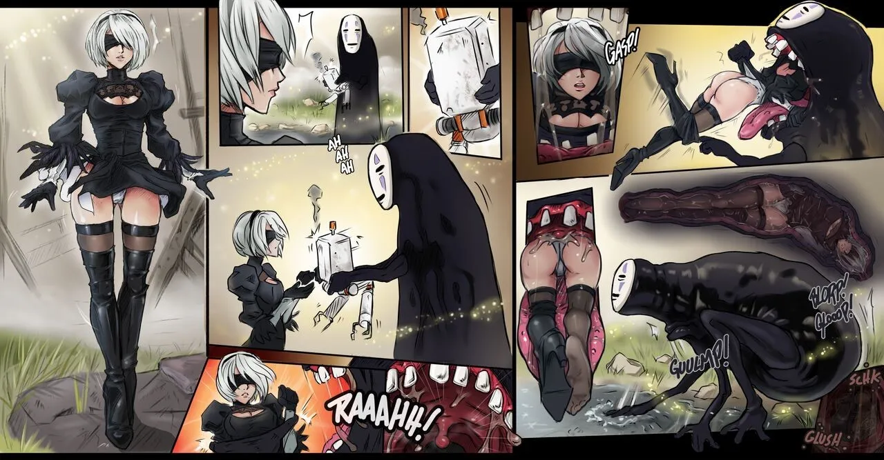 No Face Vore porno comics