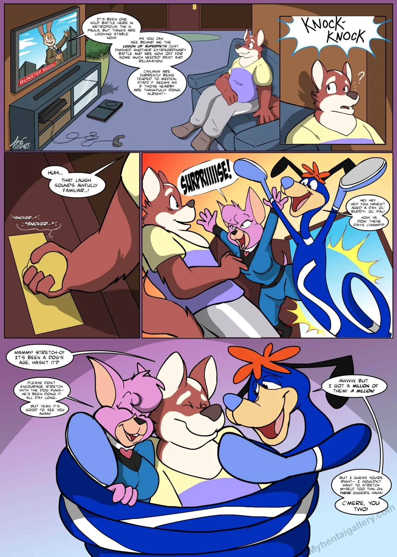 A Mammoth Stretch Of A Tale porno comics