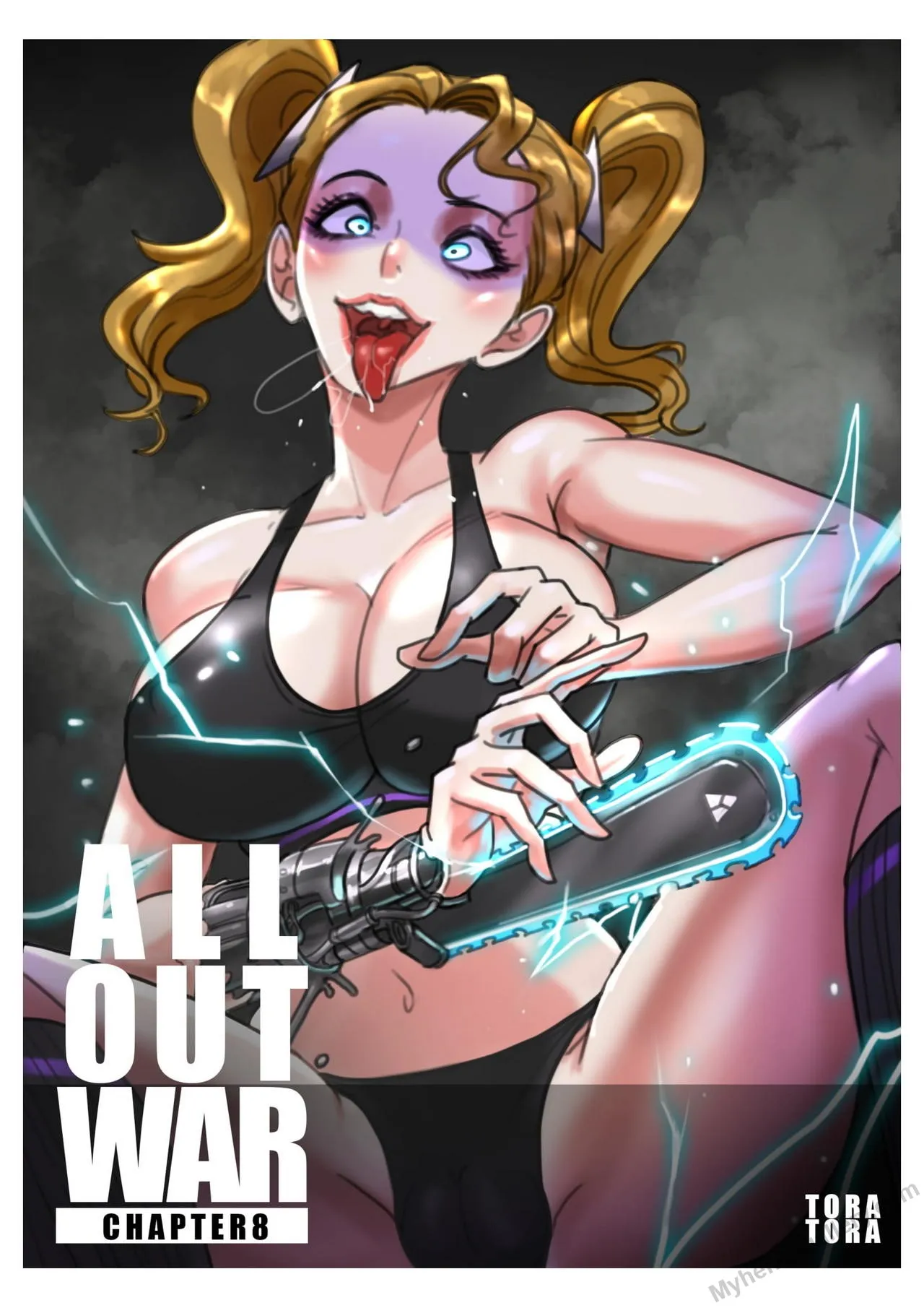 All Out War 8 porno comics