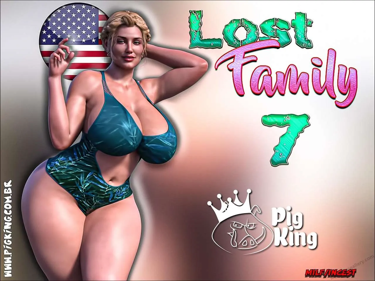 Lost Family 7 porno comics Cover