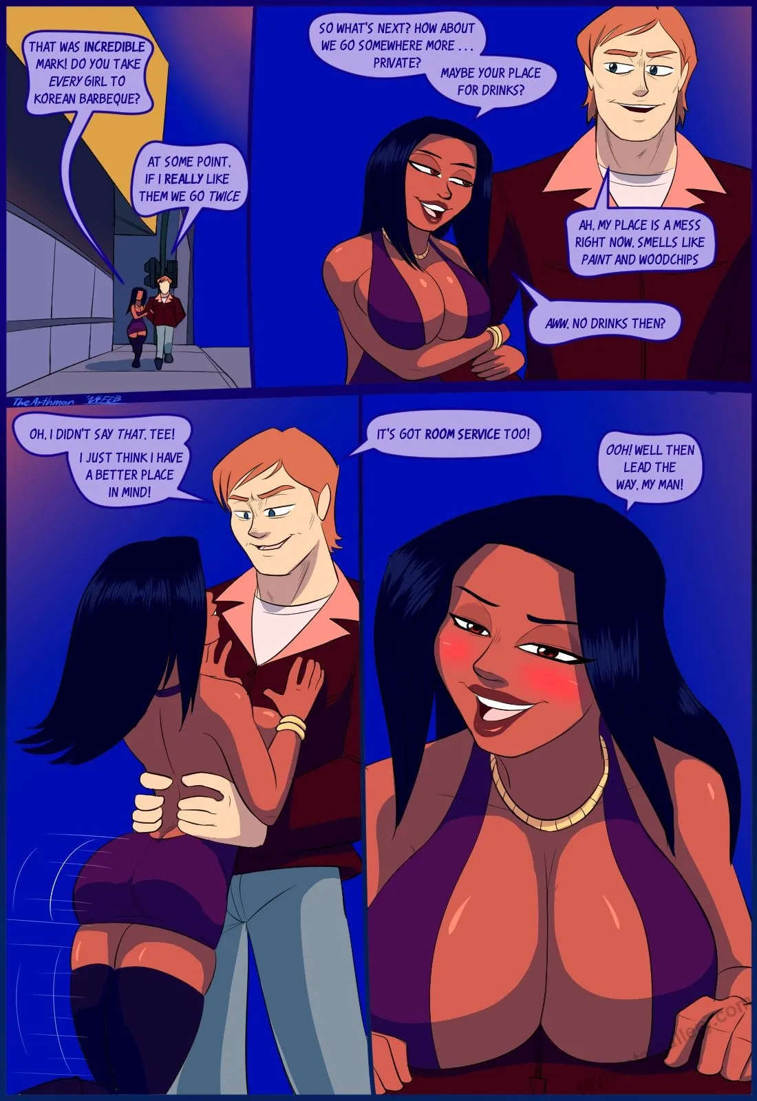 Tee N' Mark porno comics Cover